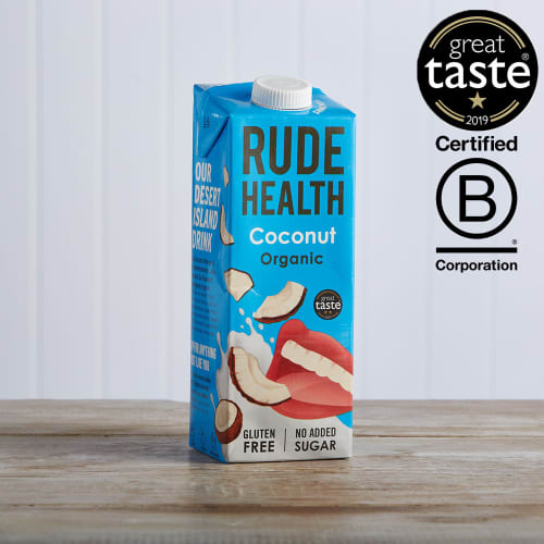 Rude Health Organic Coconut Drink Longlife, 1L