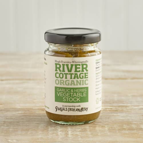 River Cottage Organic Garlic & Herbs Vegetable Stock in Glass, 105g