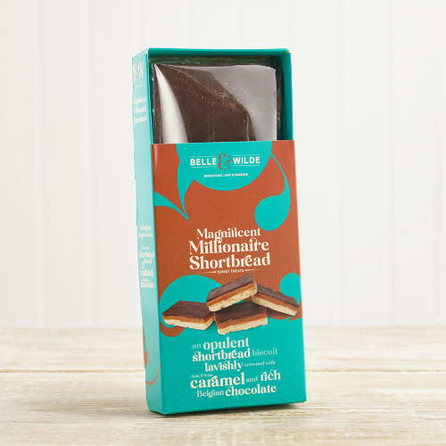 Belle & Wilde Magnificent Millionaire Shortbread, 4 Pack, 300g