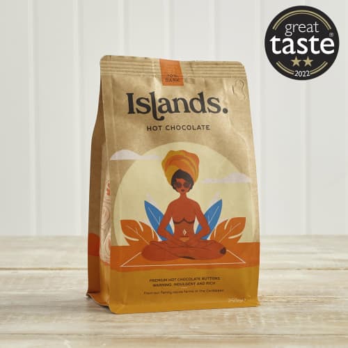 Islands Chocolate 70% Hot Chocolate Buttons, 250g
