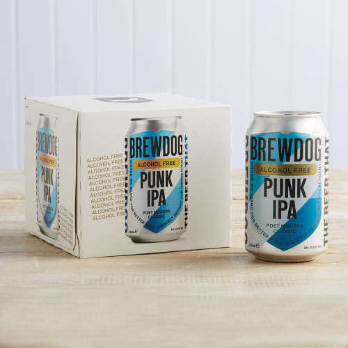 BrewDog Punk 0.5% Alcohol-Free IPA, 4 Pack