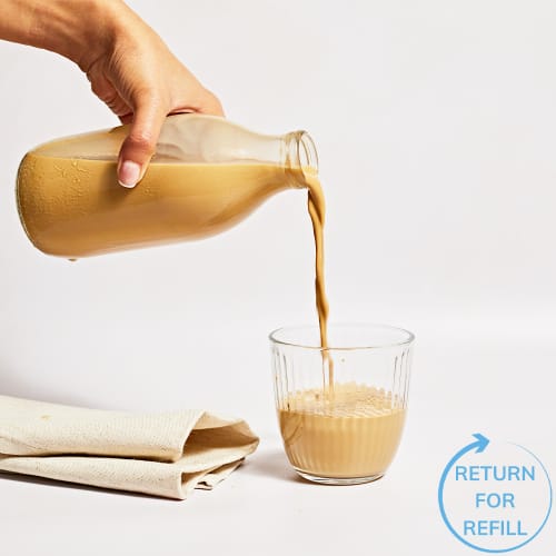 Derby Hill Dairy Coffee Caramel Milk in Glass, 568ml, 1pt