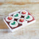 Fiona Cairns Snowflakes & Holly Fairy Cakes, 6 Pack, 350g Fiona Cairns Snowflakes & Holly Fairy Cakes, 6 Pack, 350g