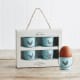 Eddingtons Vintage Egg Cup Pails, 4 Pack Eddingtons Vintage Egg Cup Pails, 4 Pack