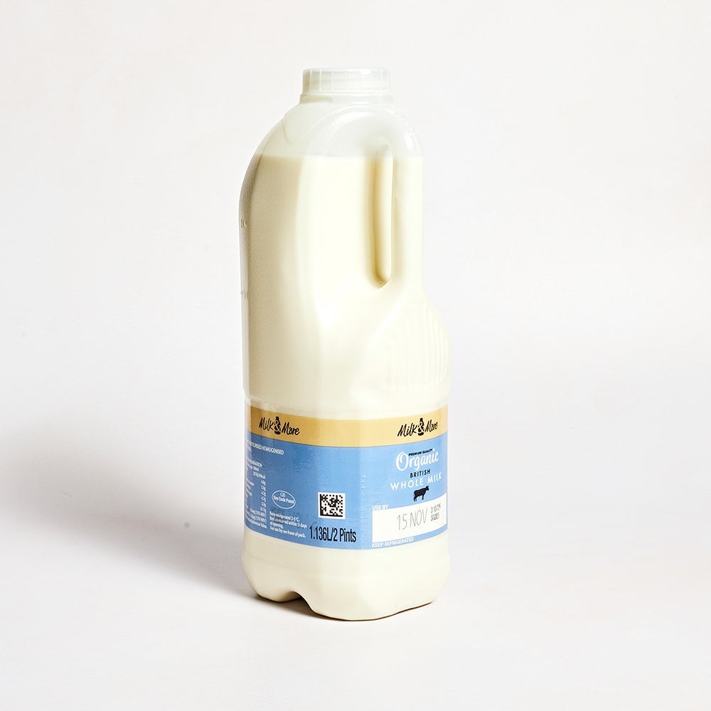 Milk & More Organic Whole Milk 2pt