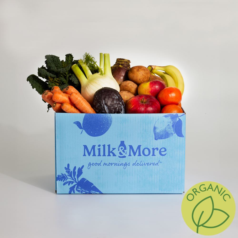 Seasonal Organic Fruit & Veg Box Fresh Milk & More