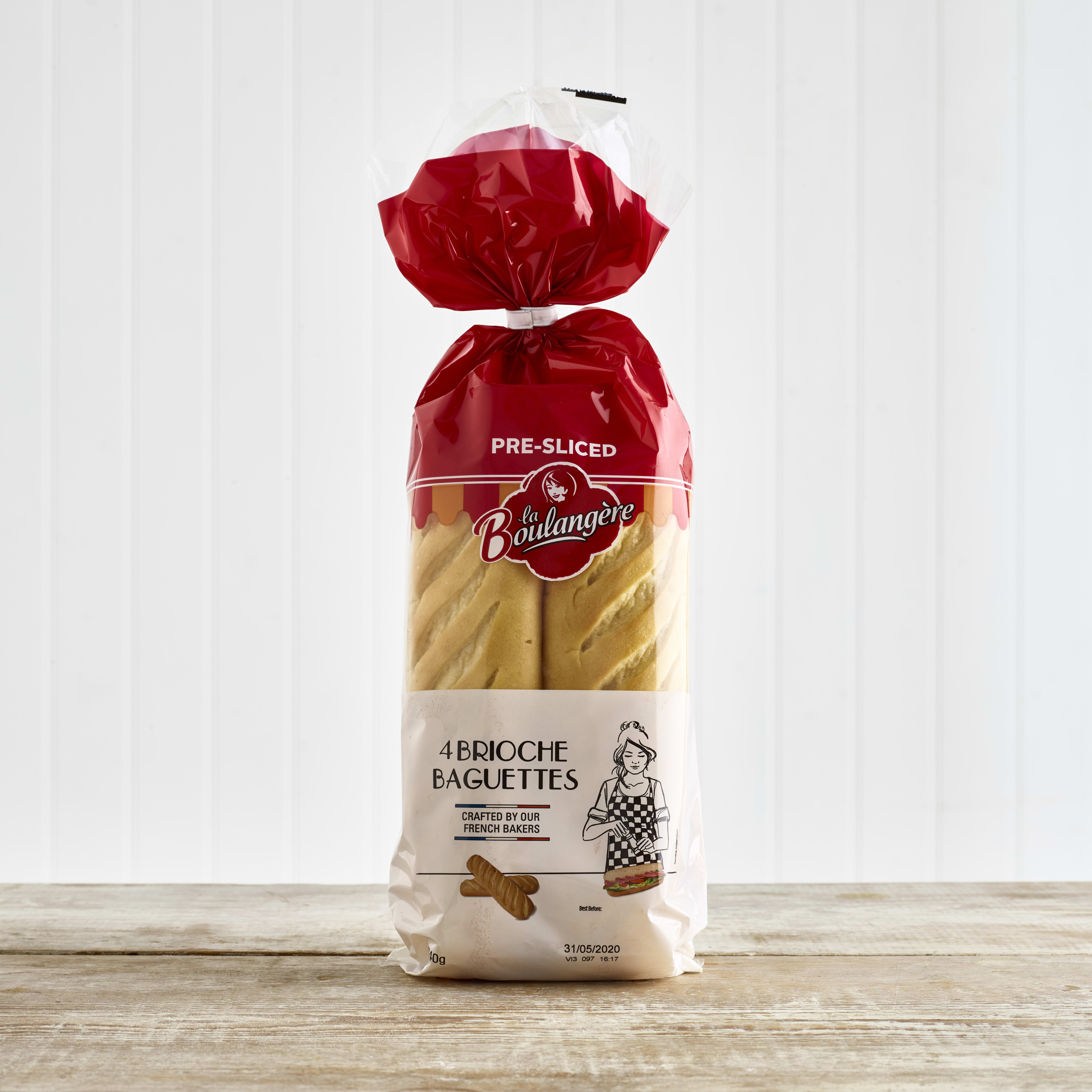 La Boulangère Brioche Baguettes | Bakery | Milk & More