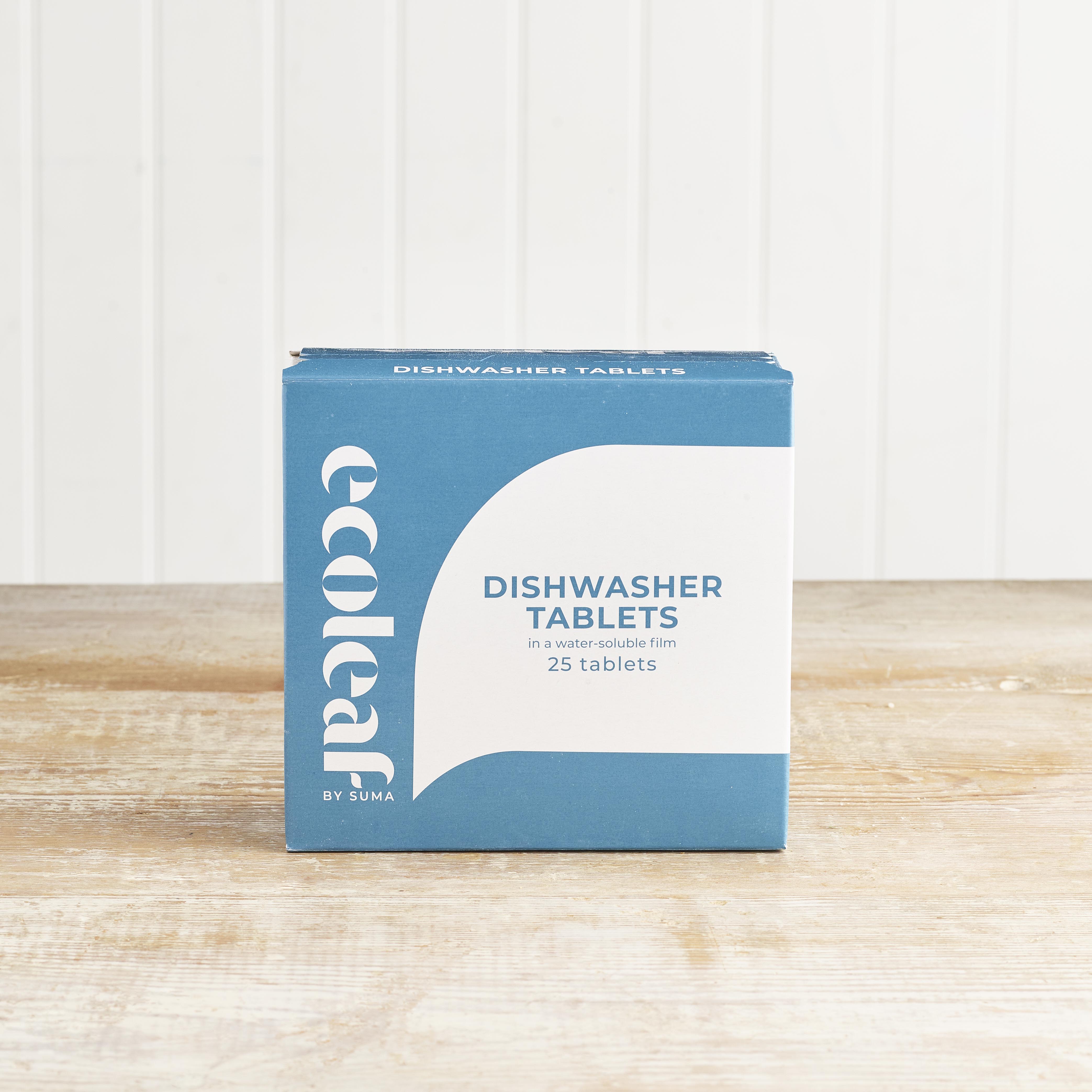 Ecoleaf Dishwasher Tablets, 25 Pack