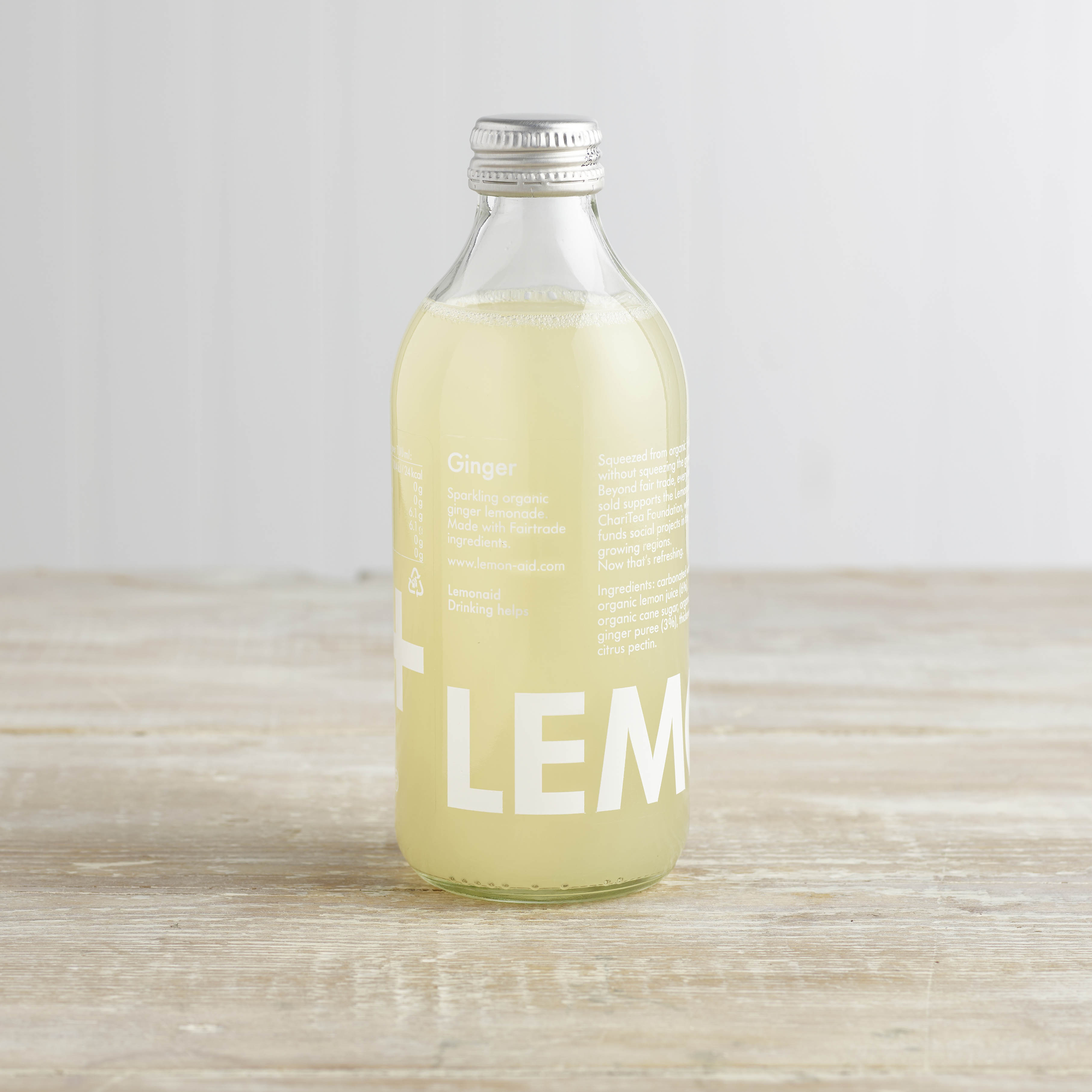 Lemonaid Ginger in Glass, 330ml