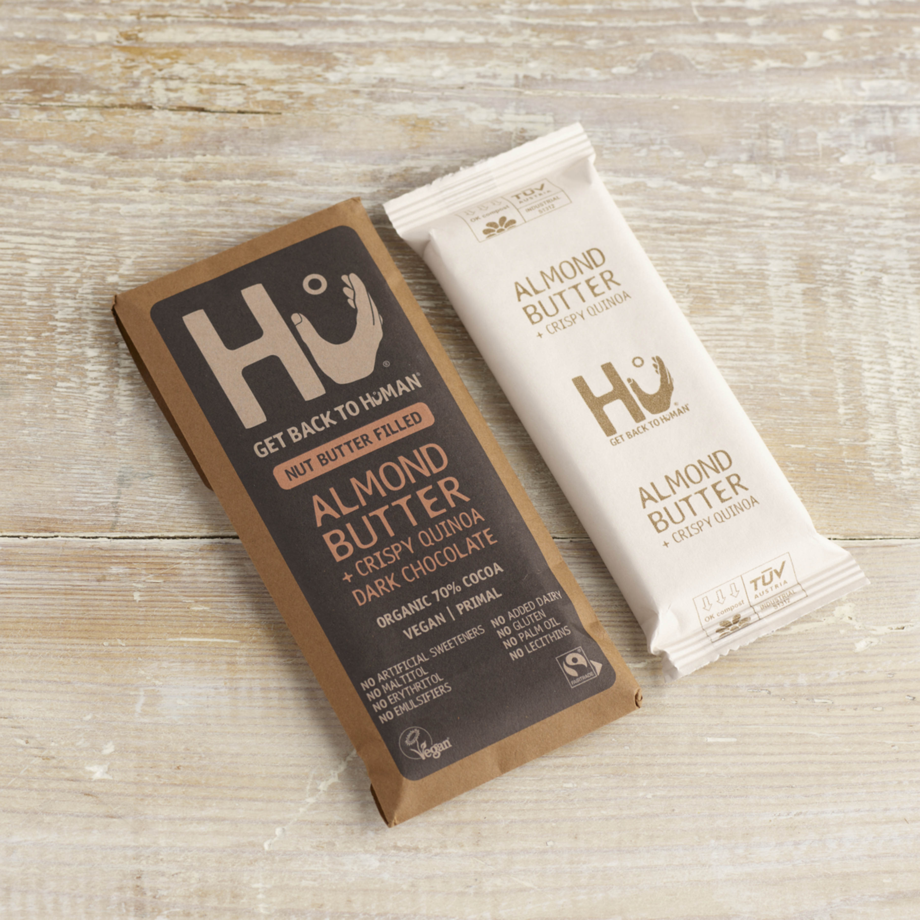 Hu Almond Butter And Crispy Quinoa Chocolate, 60g