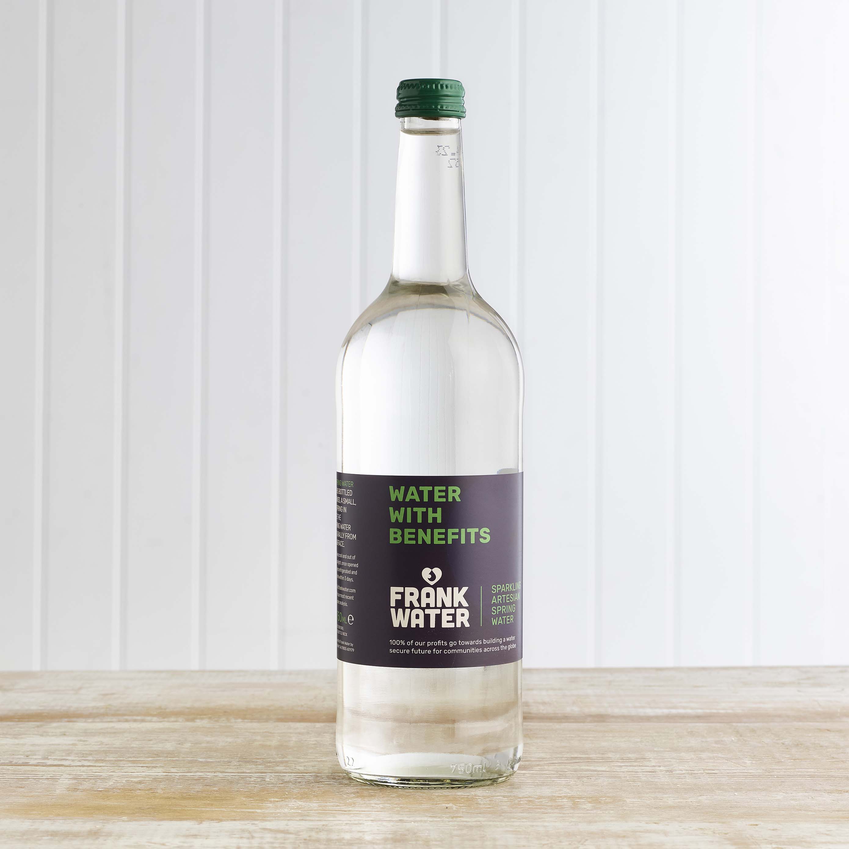 FRANK Water (Sparkling) in Glass, 750ml