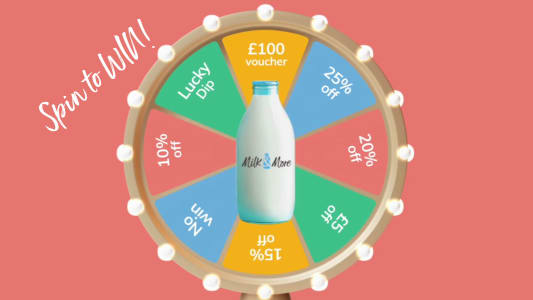 Spin to Win with Milk & More's Spin the Bottle 