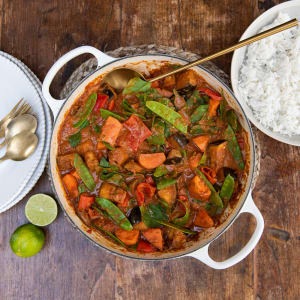 Sweet Potato and Loads of Veg Coconut Curry