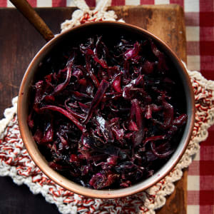 Slow-Cooked Red Cabbage With Treacle