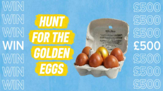 Find the Golden Egg and Win £500!