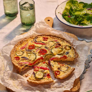 Summer Vegetable Tart 