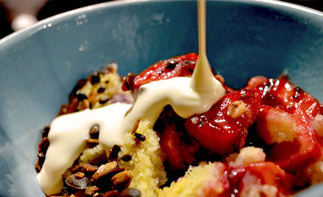 Apple and Berry Crumble Recipe