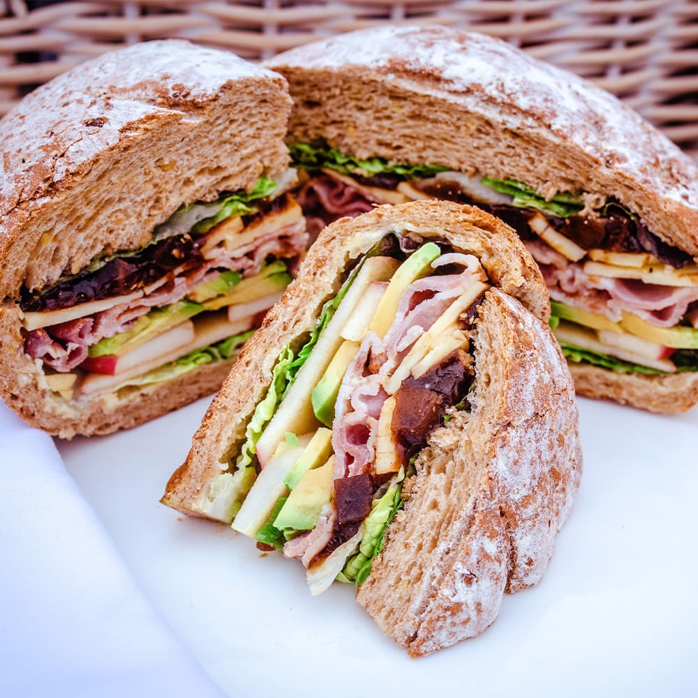 Stuffed Picnic Loaf Perfect Outdoor Snack | Milk & More