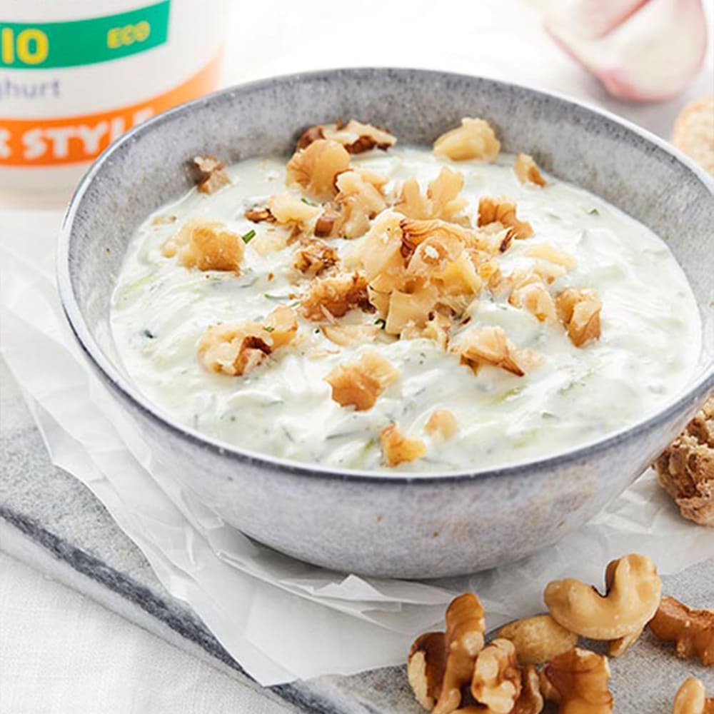 Walnut Tzatziki Recipe | Nutty & Creamy Dip | Milk & More