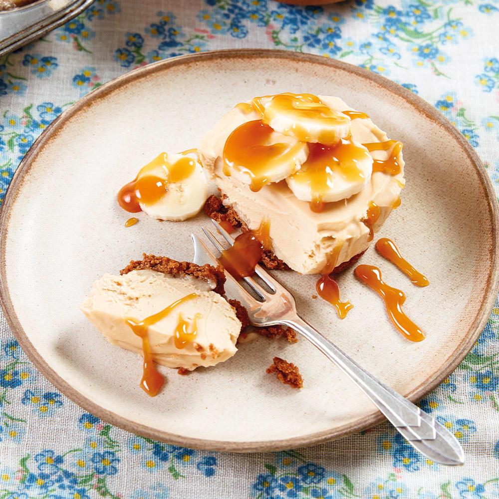 Frozen Peanut and Banana Cheesecakes Recipe | Milk & More