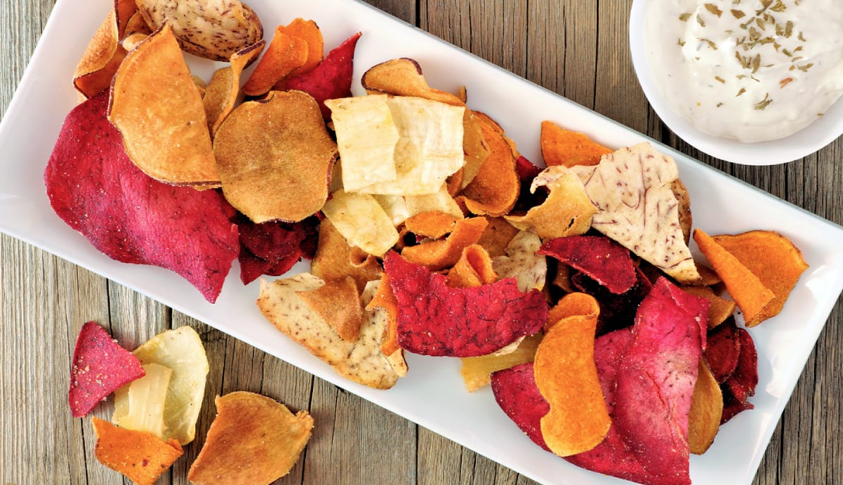 air fyer crisps
