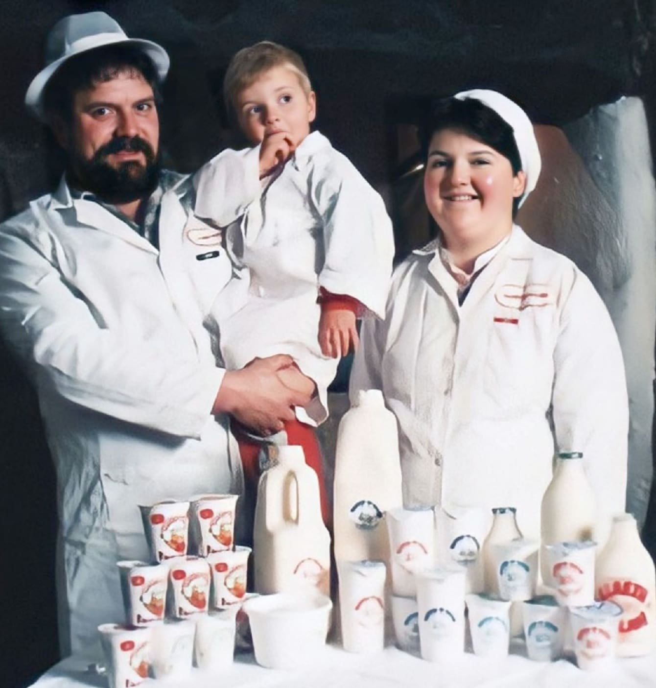 Llan Y Laeth yoghurts