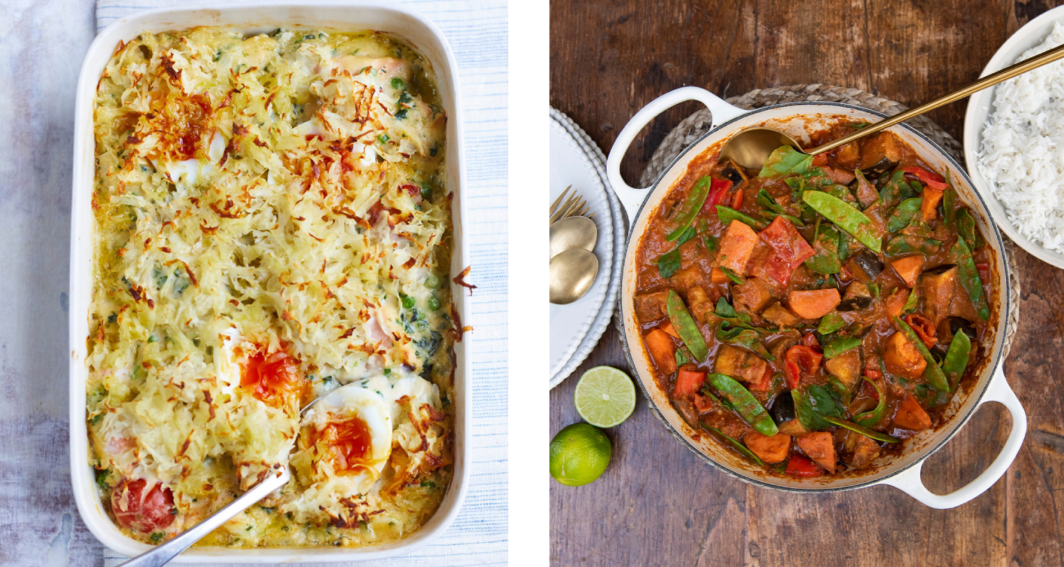 fish pie and casserole