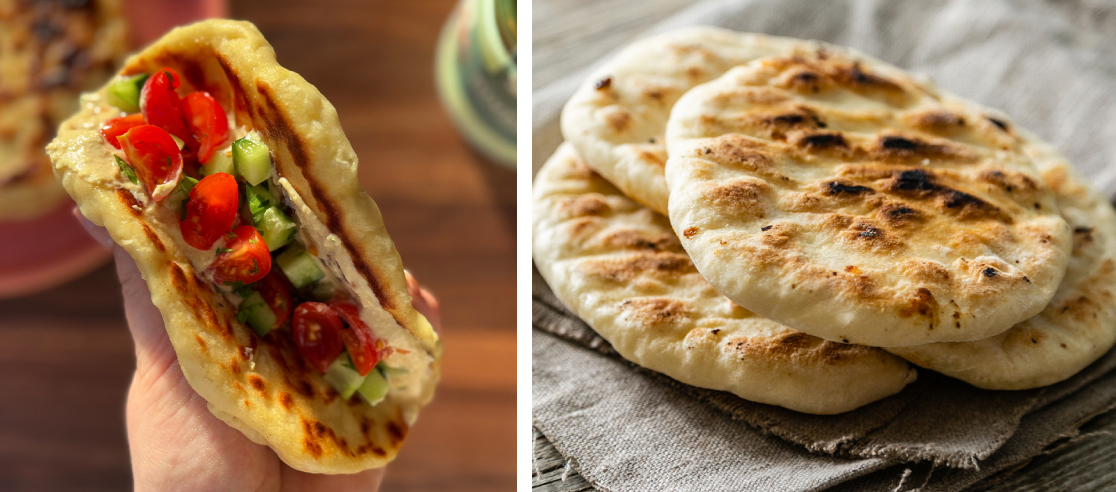 homemade flatbreads