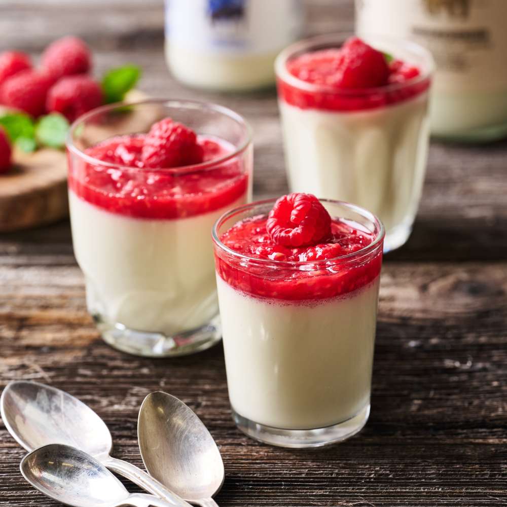 Summer Panna Cotta Recipe | Milk & More