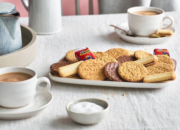 plate of biscuits