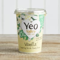 Yeo Valley Organic Fat Free Vanilla Yoghurt, 450g