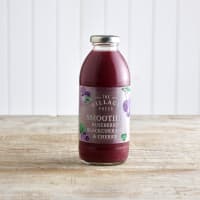 The Village Press Blueberry Blackcurrant and Cherry Smoothie in Glass, 500ml