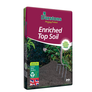 Durstons Enriched Top Soil, 20L