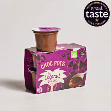 The Coconut Collaborative Dairy Free Little Choc Pots Dairy Milk More