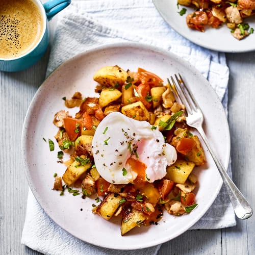 Classic Breakfast Hash with Bacon